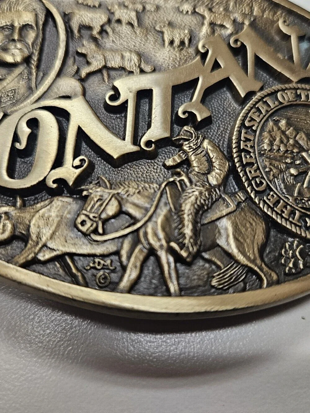 Award Design Medals vintage montana